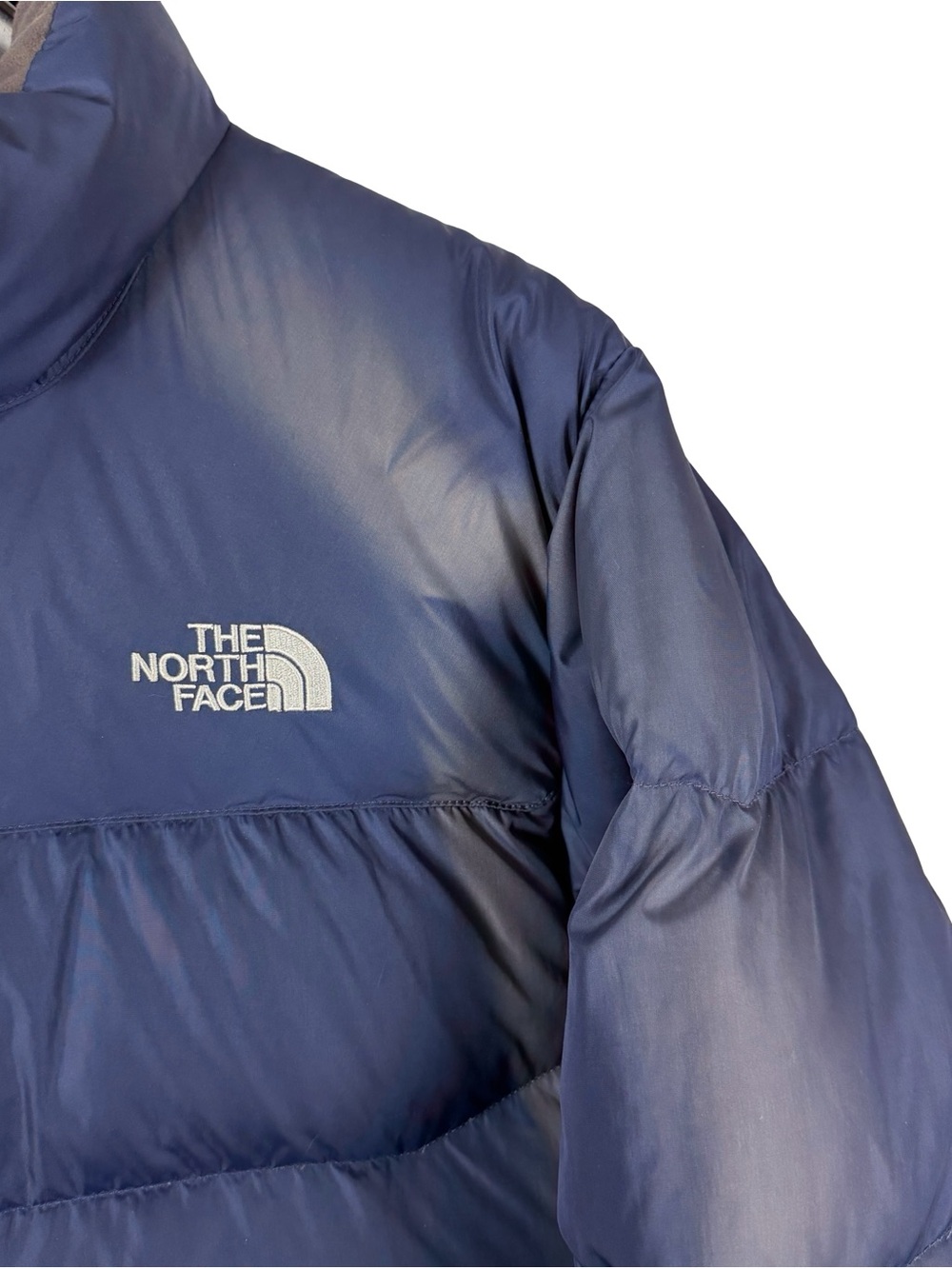 Mens 2000s The North Face 550 Sun Faded Full Zip Puffer Jacket Size L - Picture 4 of 10